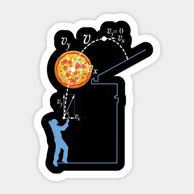 Breaking Bad Pizza Toss Sticker by hereticwear